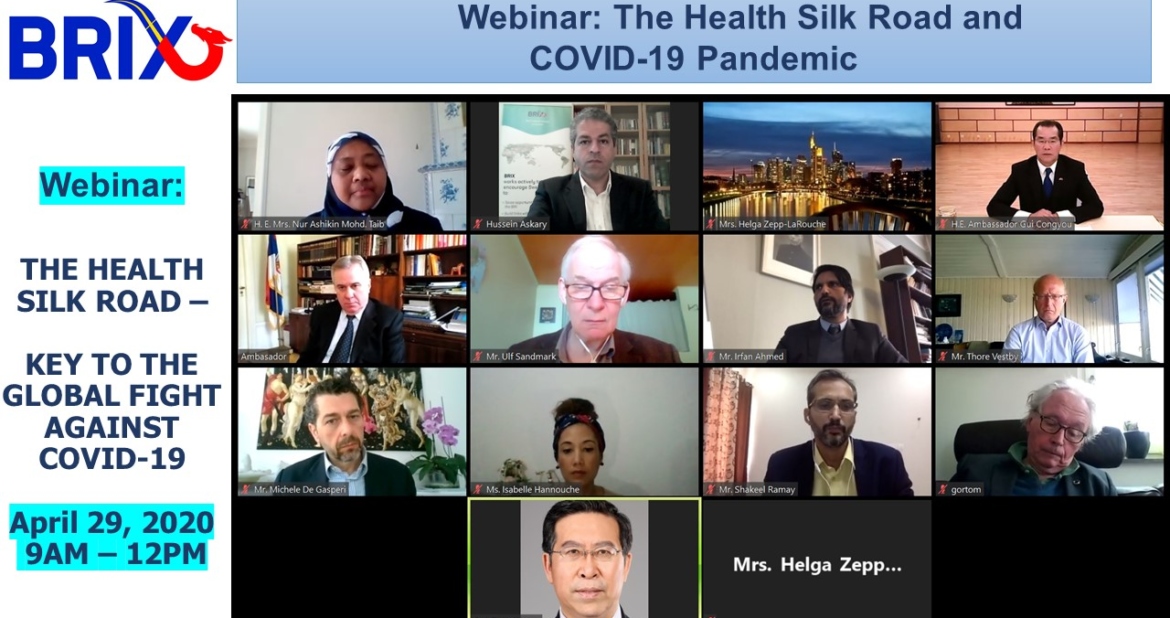 Webinar on Health Silk Road