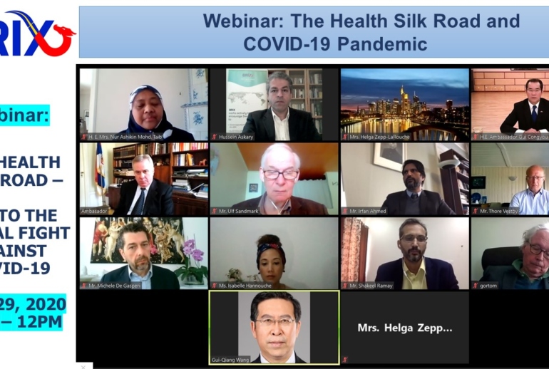 Webinar on Health Silk Road