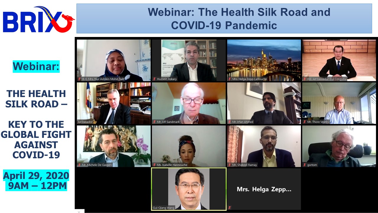 Webinar on Health Silk Road